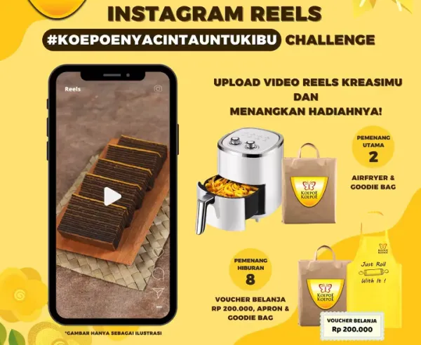 Lomba Resep Cinta Untuk Ibu Berhadiah Air Fryer Bersama Koepoe Koepoe