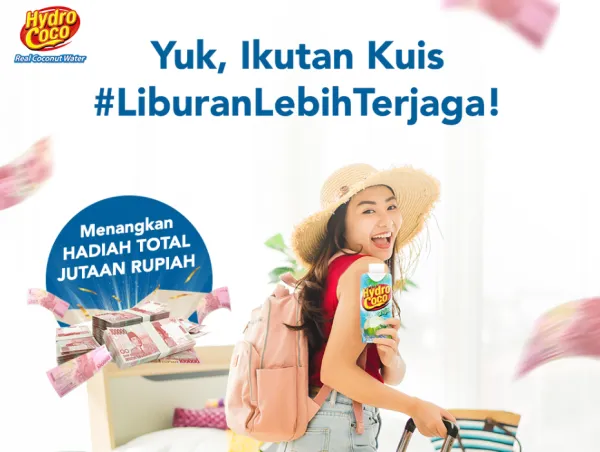 Kuis Foto atau Video Liburan Tetap Terjaga Bersama Hydro Coco Berhadiah Jutaan Rupiah