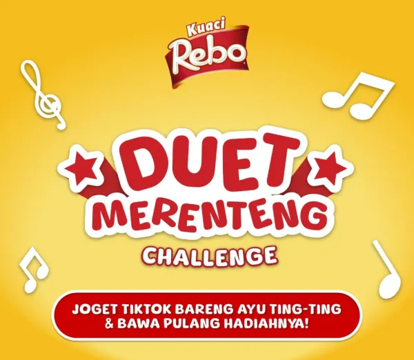 Duet Merenteng Challenge Bersama Kuaci Rebo x Ayu Ting Ting Berhadiah Samsung S20 FE, Samsung Tab A8, Smartwatch Samsung Fit 2, Speaker JBL Clip 3 Portable dan Saldo E-Wallet