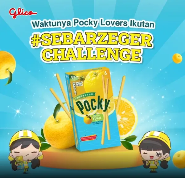 Sebar Zeger Challenge Bersama Pocky Indonesia Berhadiah Tiket Pesawat ke Bali, Samsung A53, Google Smart TV, AC Samsung 1PK Dll