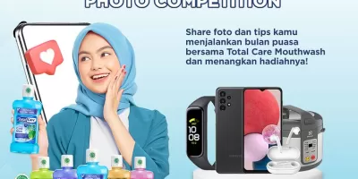 Total Care Mouthwash: Lomba Foto Ramadhan Amanah Berhadiah Smartphone, Rice Cooker, Smartwatch dan Earphone TWS