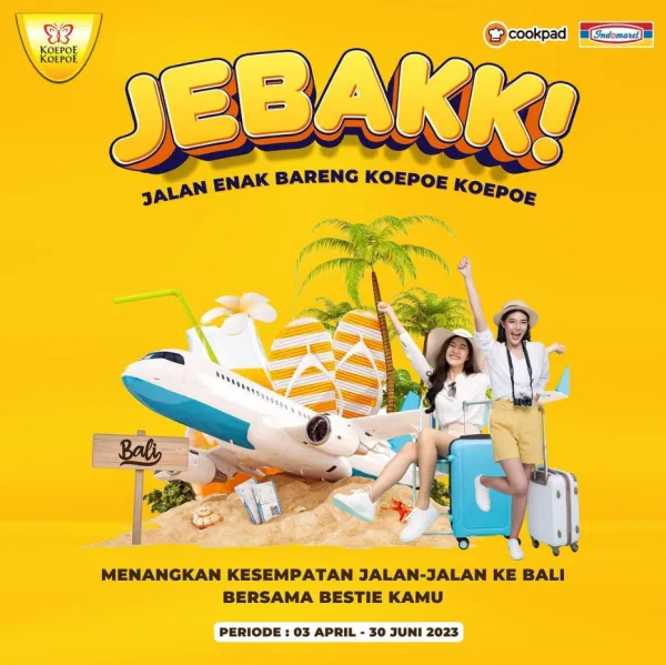 Menangkan Liburan Gratis ke Bali dengan Ikutan Undian Koepoe Koepoe JEBAKK!