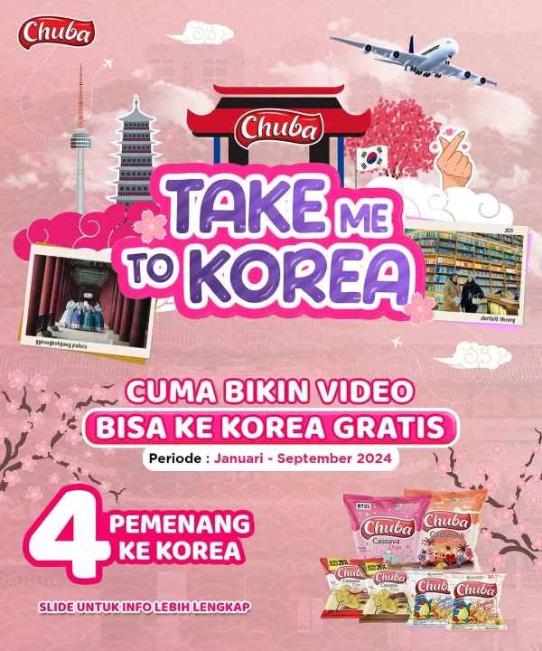 Take Me To Korea Bareng Chuba Jalan Jalan ke Korea Gratis